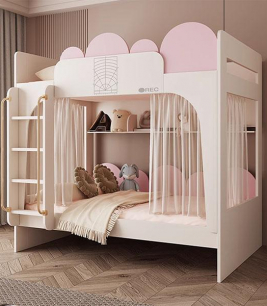 Giường Ngủ Trẻ Em Thiết Kế Dễ Thương – Không Gian An Toàn & Ấm Áp Cho Bé