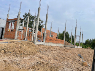 Hình ảnh quá trình thi công nhà mái Nhật Tân Uyên