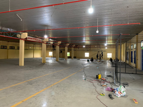 Hình ảnh cải tạo nhà xưởng – Quy trình thi công thực tế