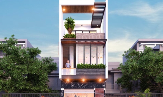 Giải pháp thiết kế nhà phố tiết kiệm chi phí hiệu quả